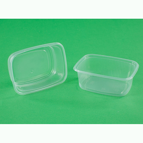 200 мл./100 шт. 108 Контейнер прямоугольный малый с крышкой! В мм. (108*82 глуб. 40) (арт. 100224)