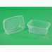 200 мл./100 шт. 108 Контейнер прямоугольный малый с крышкой! В мм. (108*82 глуб. 40) (арт. 100224)