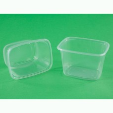 Контейнер прямоугольный малый в мм. (108*82 глуб. 70) 300мл - 10 шт. (арт. 3.1.4)