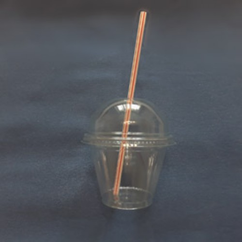 Стакан 280 мл. Шейкер, с купольной крышкой, 50 шт. Мороженное, и т.п. (арт. 100049)