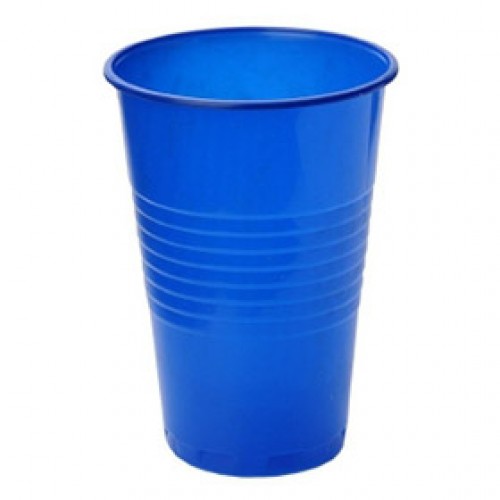 Стакан 200мл цена за 100 шт. Синий ПП, СТП (арт. 100034)