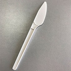 Нож столовый/100 шт., белый, Диапазон (арт. 100118)