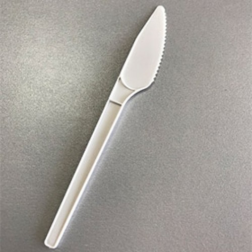 Нож столовый/100 шт., белый, Диапазон (арт. 100118)