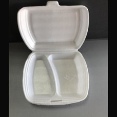 ВСП Ланчбокс 2секции размер 250 мм*195 мм*65 мм. (арт. 100328)