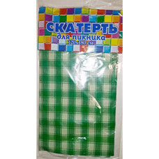 Скатерть зеленая клетка полиэтилен размер в см. 120*180- 1 шт. (арт. 9.2.1) Скатерть зеленая клетка полиэтилен размер в см. 120*180- 1 шт. (арт. 9.2.1)