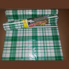 Скатерть полиэтилен в рулоне 5 шт. размер 110*180 зелено белая клетка (арт. 9.2.8) Скатерть полиэтилен в рулоне 5 шт. размер 110*180 зелено белая клетка (арт. 9.2.8)