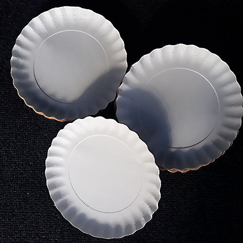 Тарелка картонная бумажная у глубленная диаметр 205 мм/100 шт. (арт. 100197c)