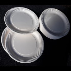 Тарелка картон диаметр 23 см/100 шт. (арт. 100197) Тарелка картон диаметр 23 см/100 шт. (арт. 100197)