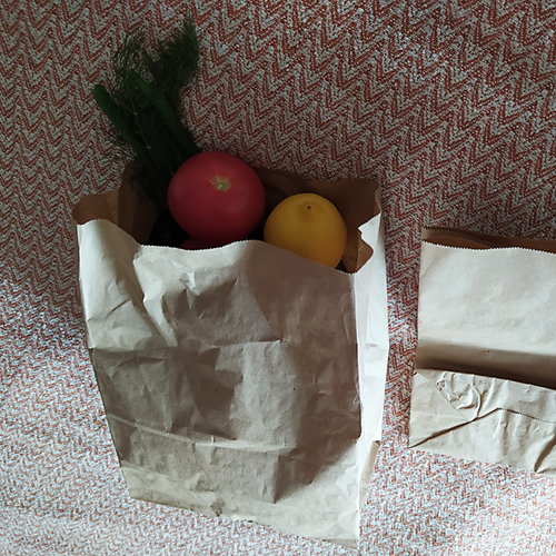 Пакет бумажный Крафт 220*120*290 прямоугольное дно 1000 шт. (арт. 100200a)