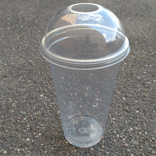 Стакан 500 мл. Шейкер, с купольной крышкой, 50 шт. (арт. 100052a)
