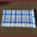 Скатерть в рулоне синяя клетка 5 штук рулон. Размер 90 см. *110 см. (арт. 100710)