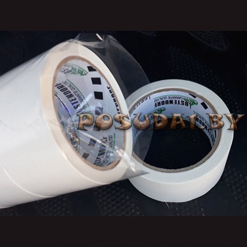 Скотч, клейкая лента белая малярная 50 мм. *40 метров (арт. 100514)