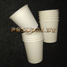 Стакан картон, бумажный, 100 мл. цена за 50 шт. белый (арт. 100155)