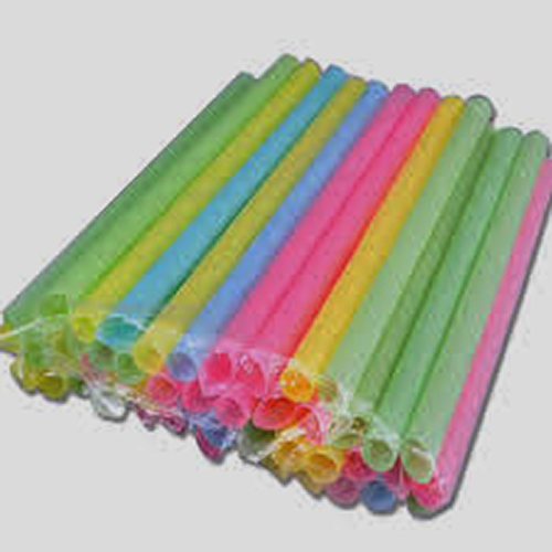 Трубочки для коктейля прямая широкая d=8 мм L=240 мм, цветная ПП 250 шт/упак (арт. 100132)